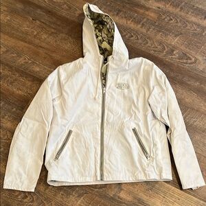 Roxy White Hooded Jacket